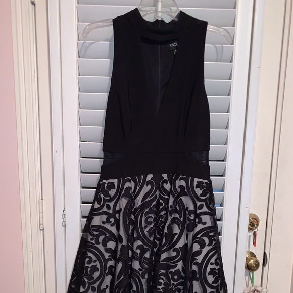macy's black short dress